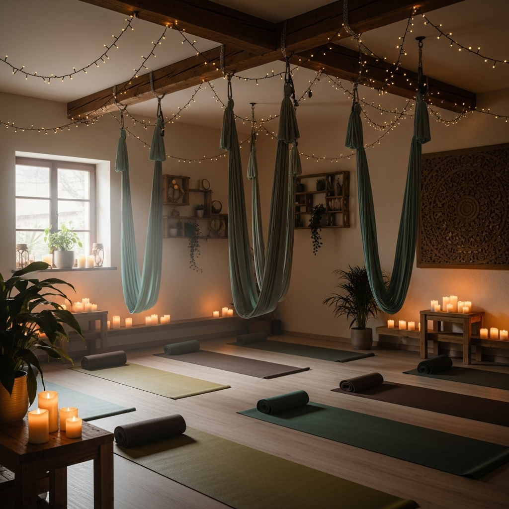 Интерьер студии SkyAsana